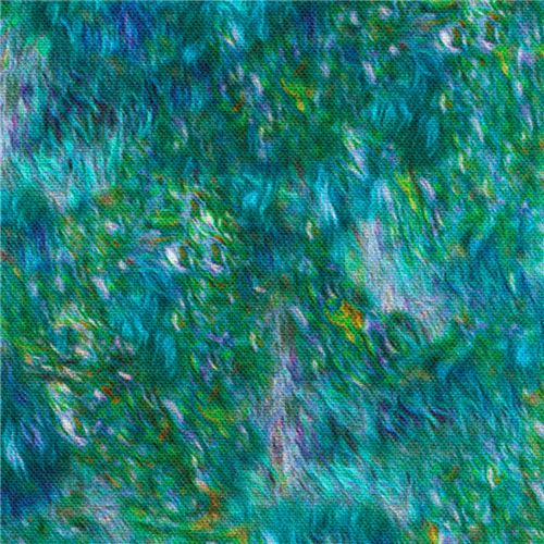 Remnant (30 x 112 cm) - Robert Kaufman colorful fabric