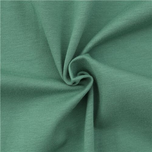 Einfarbiger eukalyptusgrner Strickstoff Stoff