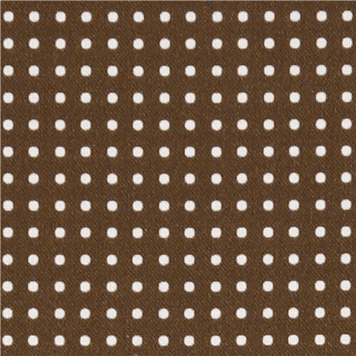 Motif Régulier À Pois Brun Chaud Tissu