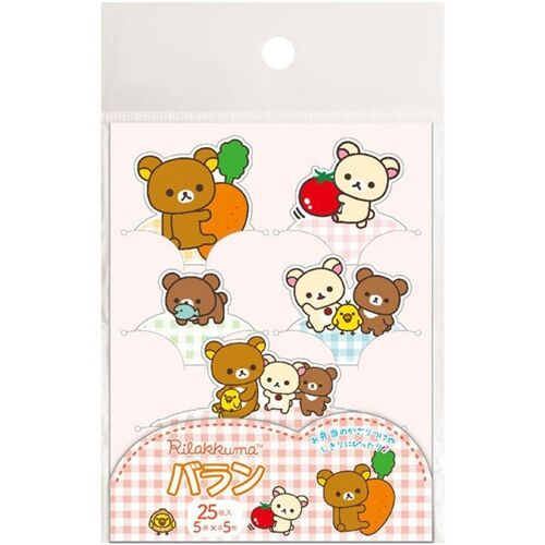 San-X Rilakkuma Baran divider sheets for bento boxes 2