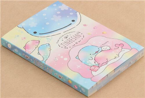 San-X colorful Jinbesan and friends memo pad 3
