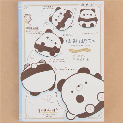 taccuino San-X colorato panda hamipa 