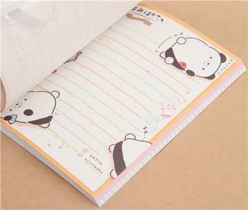 taccuino San-X colorato panda hamipa  5