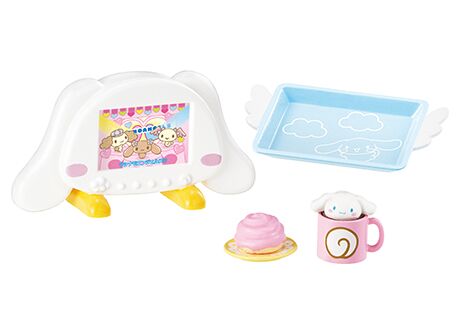 Sanrio x Re-Ment Cinnamoroll Room miniature blind box set of 8 3