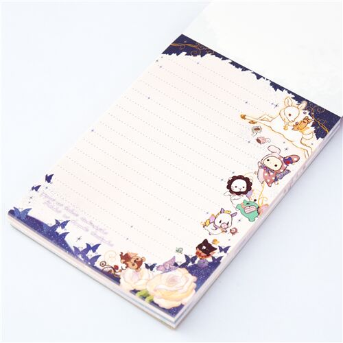 Sentimental Circus butterfly Note Pad by San-X 3