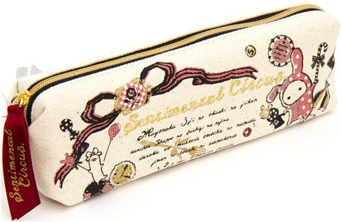 Sentimental Circus fabric pencil case par San-X 2