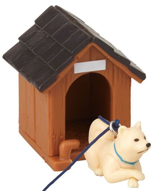 Shiba Inu Hunde und Hundehäuser zufällig Gashapon Kapselspielzeuge 2