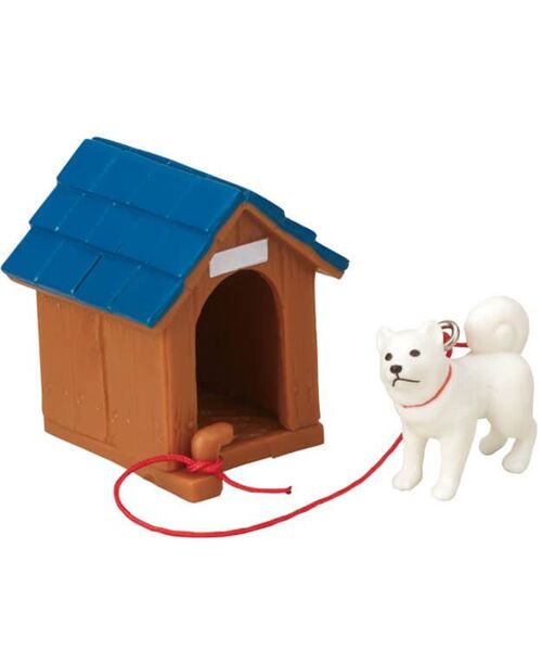 Shiba Inu Hunde und Hundehäuser zufällig Gashapon Kapselspielzeuge 3