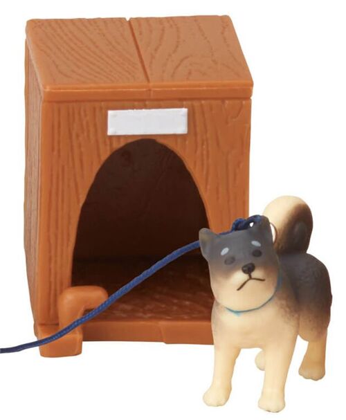 Shiba Inu Hunde und Hundehäuser zufällig Gashapon Kapselspielzeuge 7