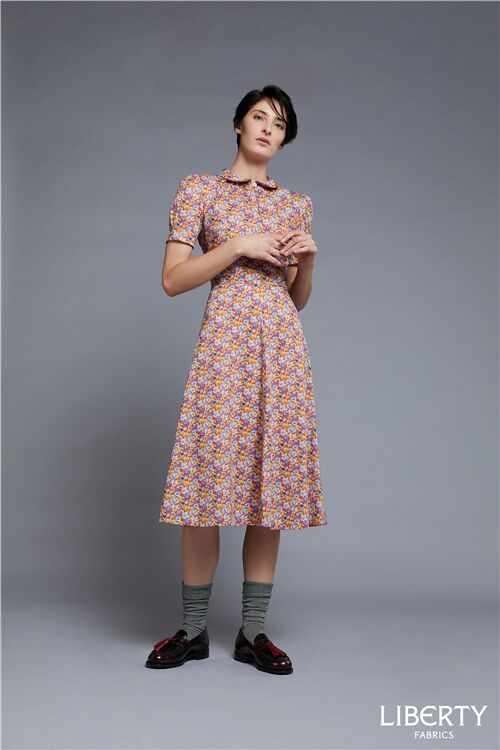 Nähmuster für Kleid Bella Tea Dress von Liberty Fabrics 9