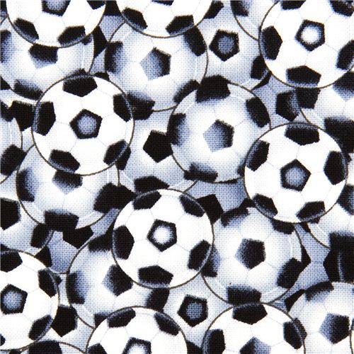 Fuball-Stoff mit aneinandergedrngten Fubllen aus den USA 1