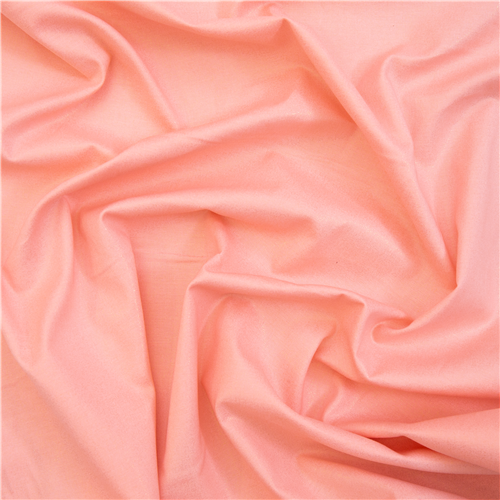Tissu coton Kona Sheen uni rose cristal pastel à paillettes USA Tissu