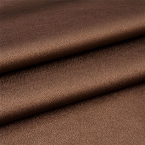 Tissu simili cuir Ekokuir Brilliant vinyle marron métallique Tissu