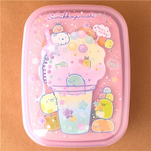 Sumikkogurashi set de cajas bento 3 uds fiambreras Rainbow Boba Tea 6