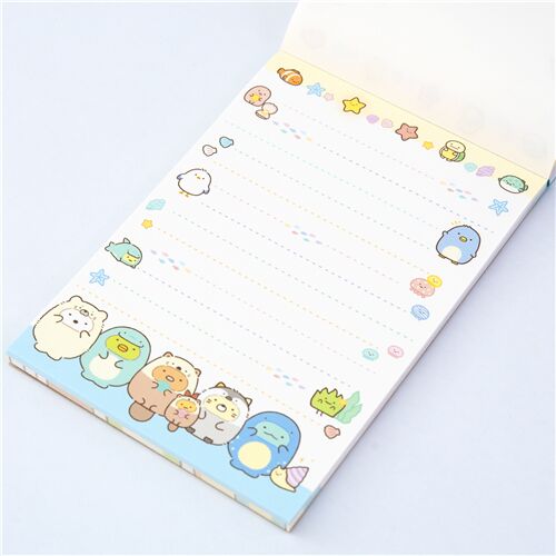 Sumikkogurashi ocean Note Pad by San-X 5