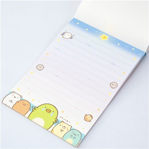 Sumikkogurashi ocean Note Pad by San-X 6