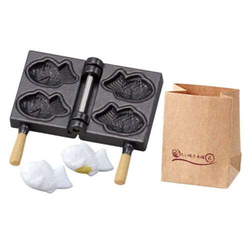 Jouet-capsule Gashapon - cr�pe de poisson Taiyaki avec garniture 3