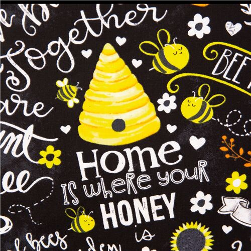 Timeless Treasures bee and honey fabric Fabric