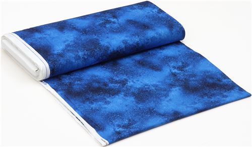 Remnant (29 x 112 cm) - Timeless Treasures dark blue galaxy fabric 3