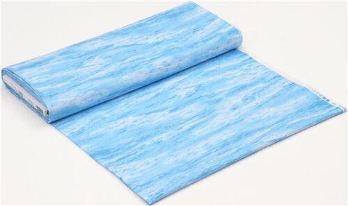 Remnant (35 x 112 cm) - Timeless Treasures ocean fabric with water pattern 4