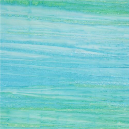 Timeless Treasures Batik blau grün Meer Streifen Stoff