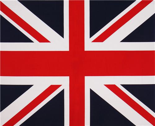 Union Jack Britische Flagge Paneel Stoff von Riley Blake Stoff