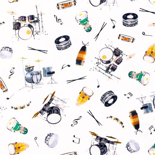 Section Rythmique Instruments De Musique  Percussion Tissu