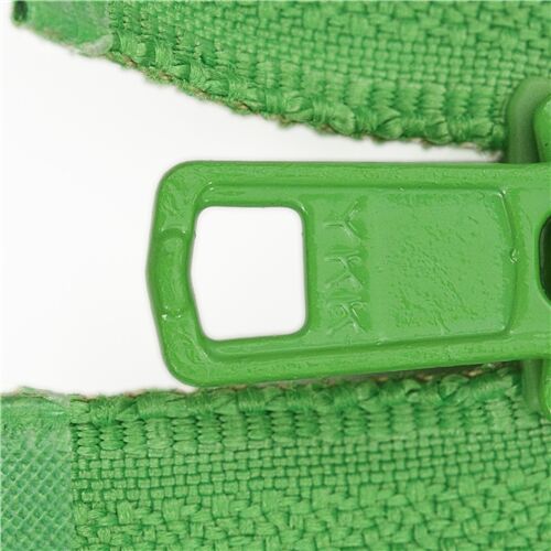 YKK 39cm green plastic zipper 3