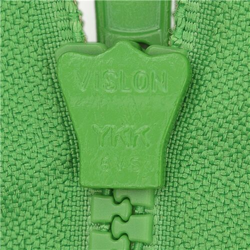 YKK 39cm green plastic zipper 4