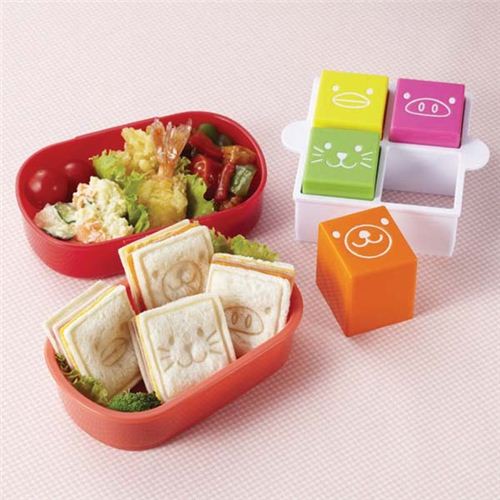 Tiergesichter Bento Brot Ausstechformen für Essen 2