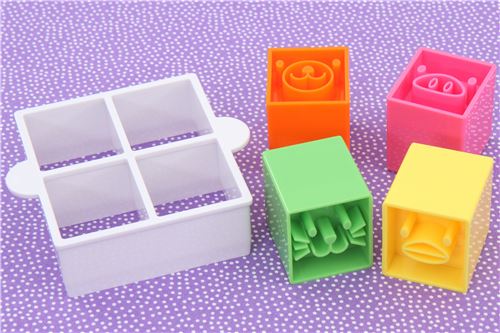 Tiergesichter Bento Brot Ausstechformen für Essen 8