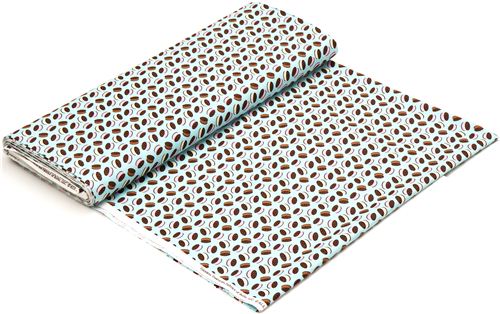 aqua ice cream sandwich fabric by Timeless Treasures USA 3