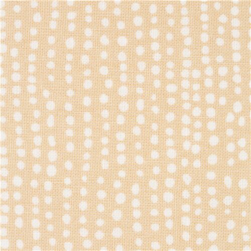 Paesaggio Lunare Beige Base Punti Irregolari Tessuto