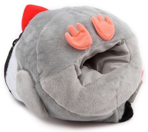 big grey black tissue box cover bird Kotori Tai plush toy Japan 4