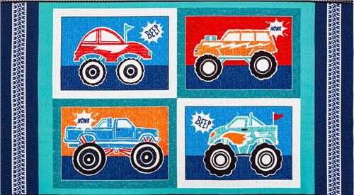 tessuto ruote grandi bordi blu cotone pannelli sport motoristici Tessuto
