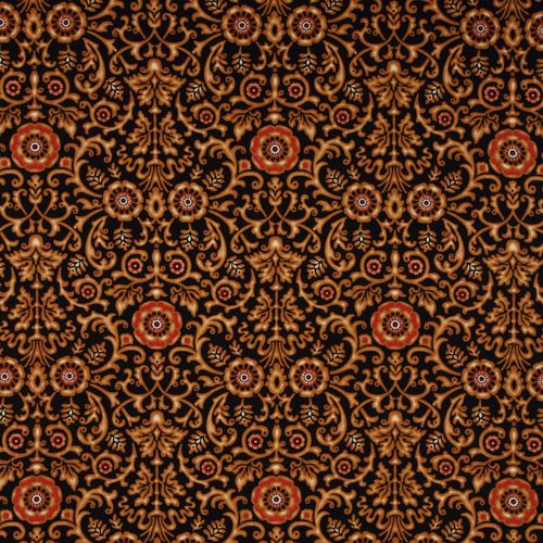 black Michael Miller fabric Angelica Golden Angel 2