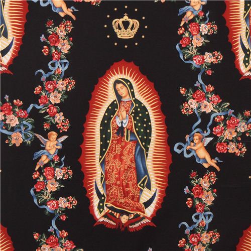 Virgin of Guadalupe Mary Fabric