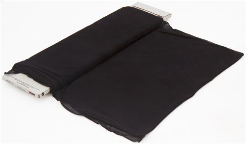 Remnant (14 x 150 cm) - black mesh fabric 3