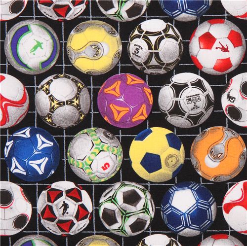 Schwarzer Fußball Fußballnetz Sport Stoff