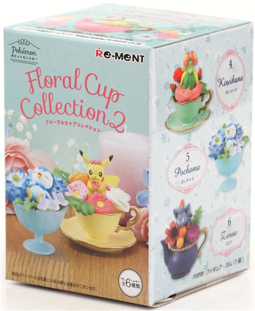 Bo�te surprise de miniatures Pokemon Floral Cup Collection 2 par  Re-Ment 2