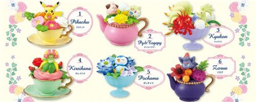 Bo�te surprise de miniatures Pokemon Floral Cup Collection 2 par  Re-Ment 3
