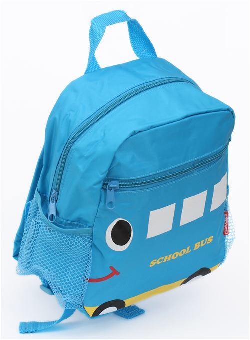 Mochila cartera escolar infantil azul autob�s escolar para ni�os 2
