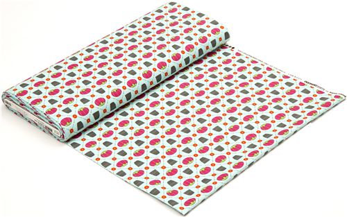 blue sewing equipment fabric by Robert Kaufman USA 3