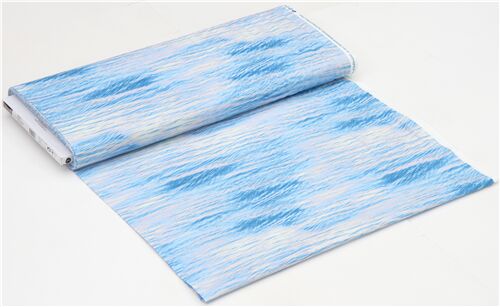 Resto de (22 x 112 cm) - Tela azul con estampado de agua de Timeless Treasures 5