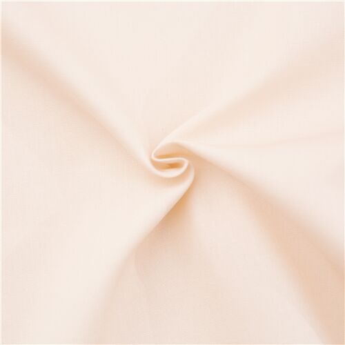 Baumwollstoff einfarbig hellbeige Stoff