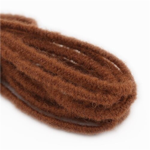 brown 1m wool elastic cord from Japan