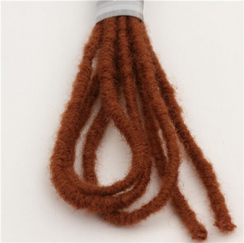 brown 1m wool elastic cord from Japan 3