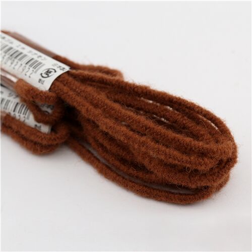 brown 1m wool elastic cord from Japan 1
