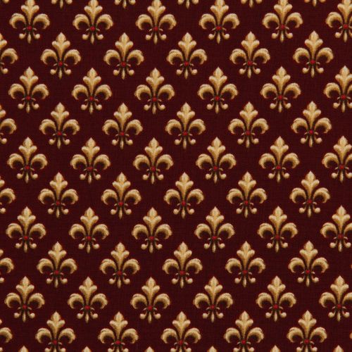 burgundy Michael Miller fabric Gabriella Golden Angel 2