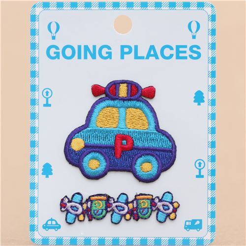 toppa automobili iron-on 2 pezzi